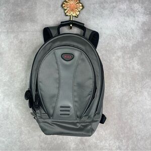 Tumi Mini Small Vintage Backpack Bag In Silver